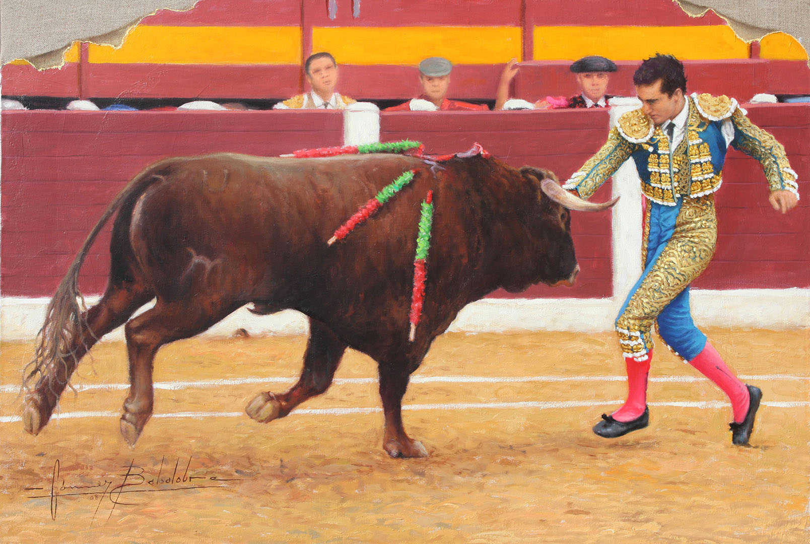 Jugando a toros (El Fandi)